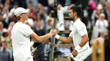 MatteoDG93's tweet photo. Ancora tu, ma non dovevamo vederci più?

Venerdì, semifinale di Wimbledon.

Jannik Sinner vs Novak Djokovic https://t.co/yS9DUl6vwR