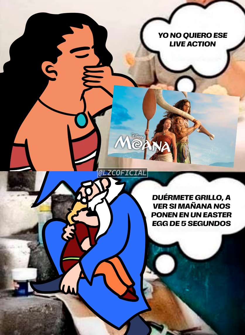 LZCOficial's tweet photo. ¿No es muy pronto para un live action de Moana? https://t.co/WoXTN3MaBv