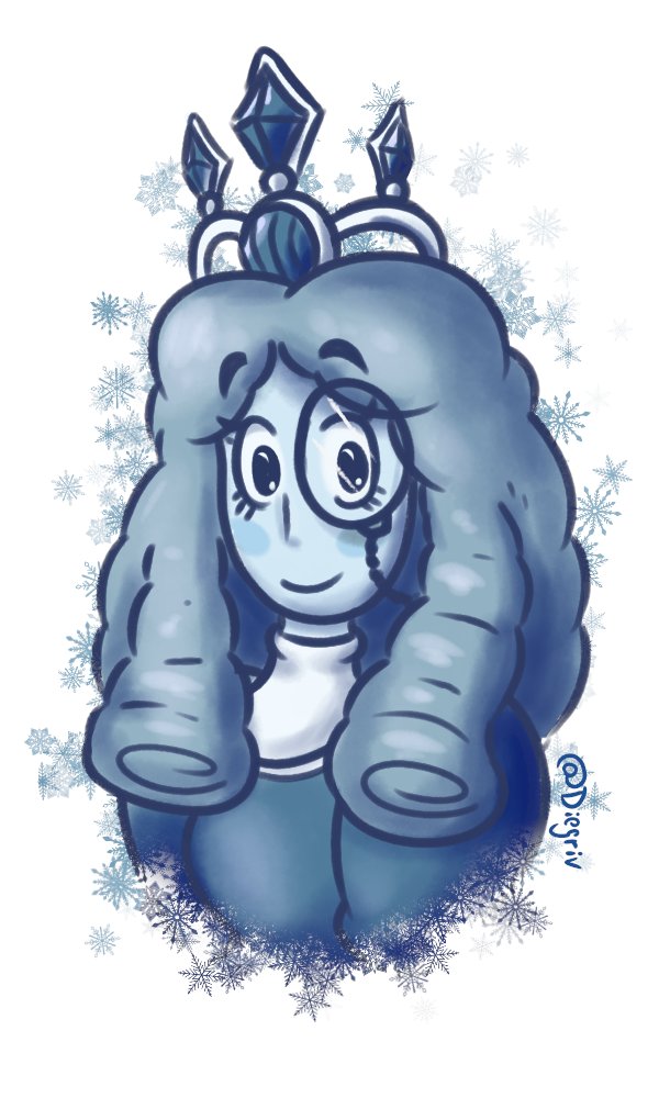 diegriv's tweet photo. "The Princess of cold"

#Arfight attack for Lopezartz featuring their character Iska.

#artfight2026 #artfightteamcomedy https://t.co/iXUqor37Hr