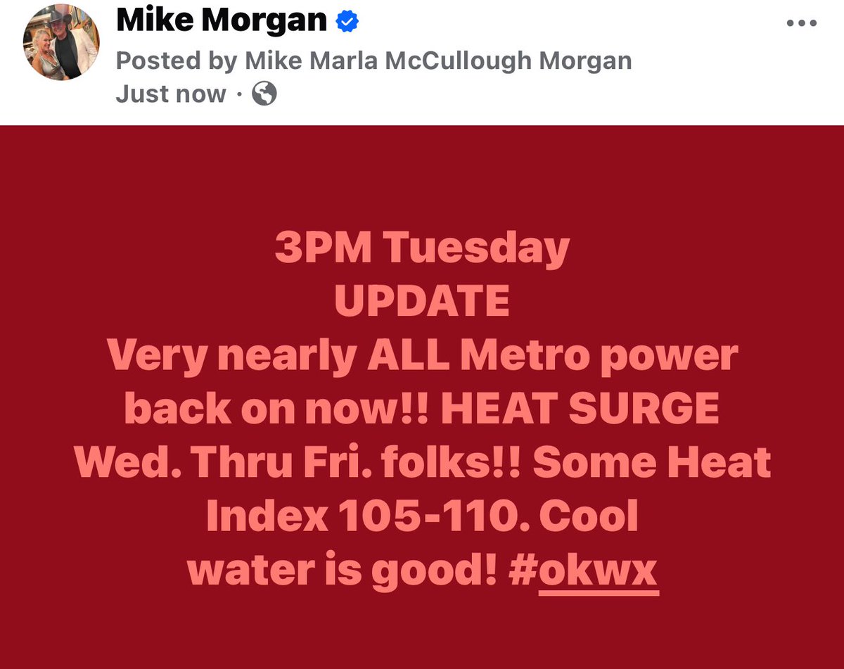 Mike Morgan tweet media