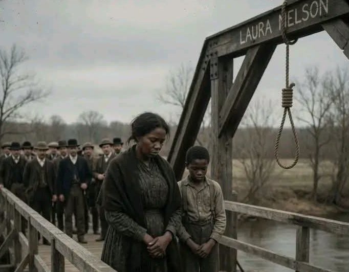 zoomafrika1's tweet photo. In 1911 a mob dragged Laura Nelson and her 14 year old son from Jail. Raped her. Hanged them both from a bridge. Then sold photographs of their bodies as postcards. Her crime was protecting her son and being black https://t.co/lwCJZHmV01