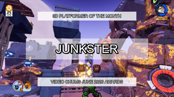 VideoChums's tweet photo. Junkster from @PlayJunkster + @stormcloudgames is our 3D Platformer of the Month! 🏅 https://t.co/3wYWM12wAT https://t.co/QV3ouifOdL