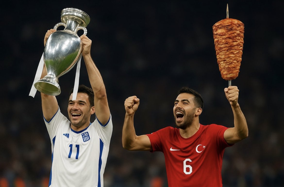 Christos1Oly's tweet photo. @sh00talp @chrolli1848 @667eron Bei euch reicht es nur für Kebab🤣Wann gewinnt ihr mal wieder einen Pokal? Oh warte https://t.co/kVvOlIoYxg