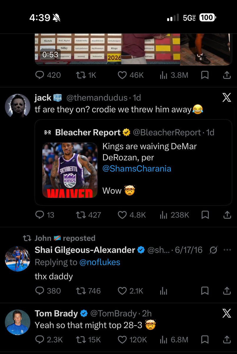 iLegacy_eV's tweet photo. @TomBrady Lmfaooo I think your right 🤣😭 https://t.co/KswLxwqZYw