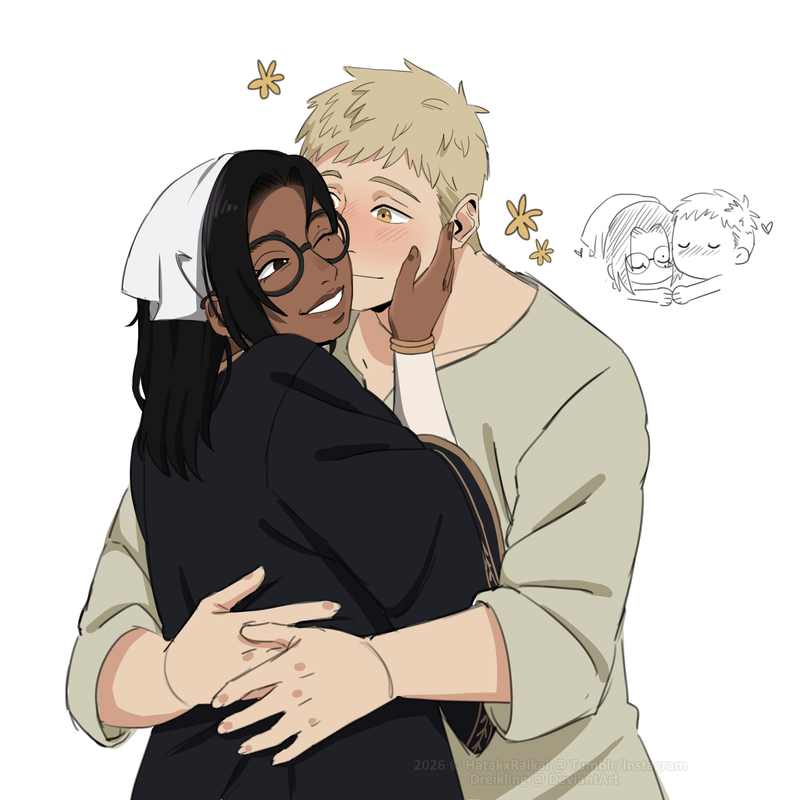 11diruhhh's tweet photo. 🗡️🐻 ⋮ i’ll always wait for you to return to me

© dreikling on toyhouse  ❤︎

― #laidir #yumeship  #laiostouden #dungeonmeshi 🍄 https://t.co/zIlu8YKuPq