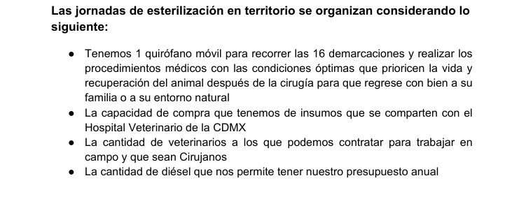 YoAmoaLaCiencia's tweet photo. Prioridad la acaldía Cuauhtémoc: para el resto de la ciudad no alcanza el presupuesto

Entre junio de 2025 y junio de 2026, la alcaldía Cuauhtémoc recibió 414 esterilizaciones realizadas por la Agencia de Atención Animal en 26 jornadas.

Tan solo la Roma Norte, a través de las jornadas permanentes en Fuentes de Cibeles. 

Recibió 217 esterilizaciones, 42 vacunas antirrábicas y 37 servicios adicionales, convirtiéndose en el principal punto de atención de AGATAN.

En todo un año, Tlalpan no registró una sola esterilización en las únicas dos jornadas territoriales de AGATAN. 

Gustavo A. Madero recibió únicamente 3, Coyoacán 7 y Álvaro Obregón 15.

La propia AGATAN en su informe anual, dicen que las jornadas de esterilización están limitadas porque sólo cuenta con un quirófano móvil y porque depende de la disponibilidad de insumos y del presupuesto para diésel.

Sin embargo, esas limitaciones no impidieron que la alcaldía Cuauhtémoc tuviera atención cada semana, cuando otras demarcaciones apenas fueron atendidas.

¿Por qué Ana Villagrán decidió favorecer a la alcaldía Cuauhtémoc?