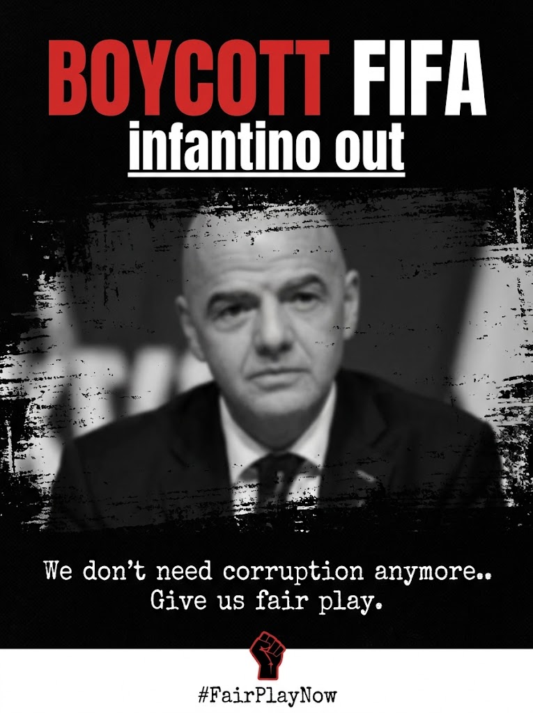 I_saqrr's tweet photo. #boycott_fifa #infantno_out https://t.co/4p933Rhi5j