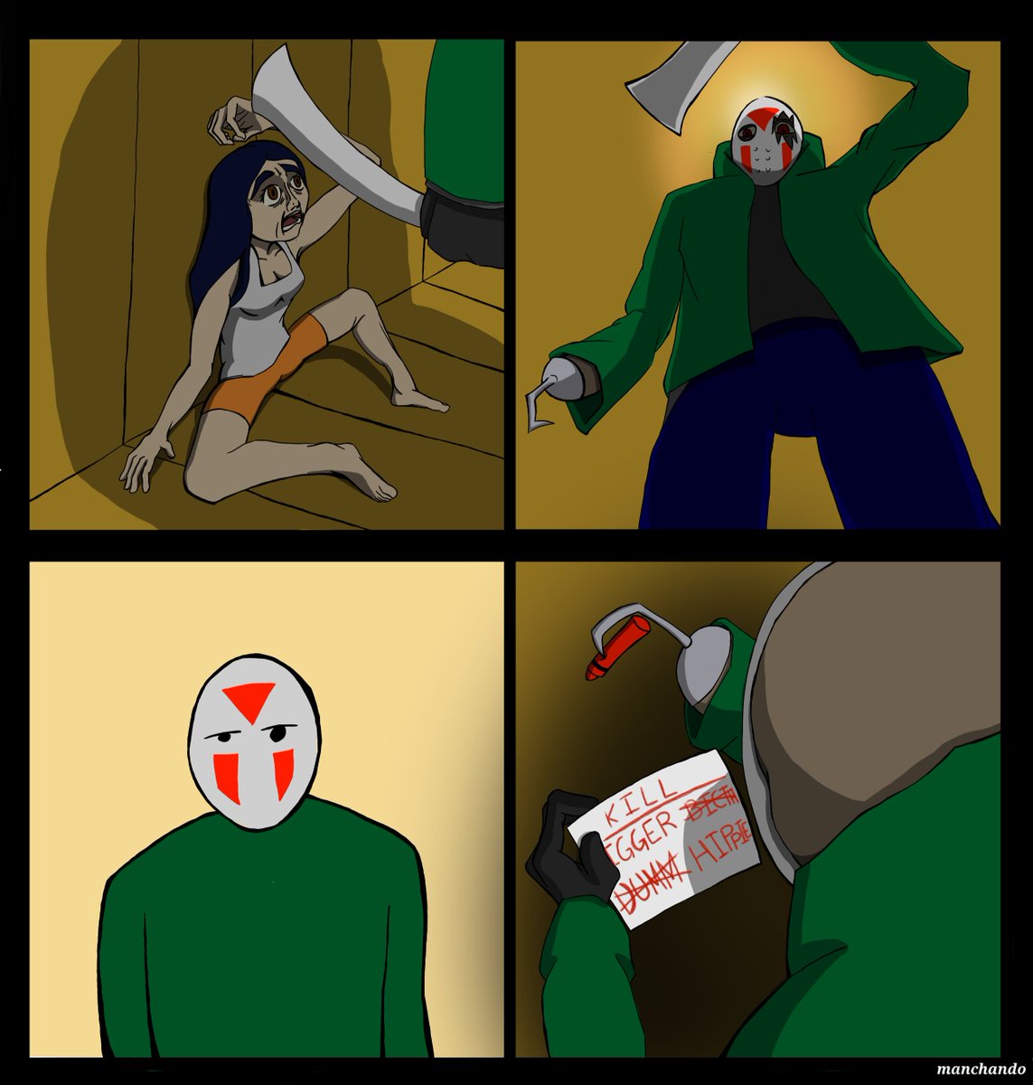 manchando03's tweet photo. No es jason, tiene un gatfio
#digitalartㅤㅤㅤㅤ #digitalillustration #digitalfanart #digitalcontent #comic https://t.co/wCda2URWZ1