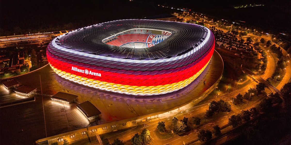 ARIRANGWT's tweet photo. BTS has completed their 2 sold out shows at Tottenham Hotspur Stadium, London, in front of an estimated crowd of 55-60K each night. 

Next stop on ARIRANG WORLD TOUR:

🔜 Allianz Arena, Munich (2X), estimated attendance - 70K each night. 

Status: SOLD OUT. 

#BTS_ARIRANG
#BTS_WORLDTOUR_EUROPE #BTS_WORLDTOUR #BTS #BTS_WORLDTOUR_LONDON #BTS_WORLDTOUR_MUNICH