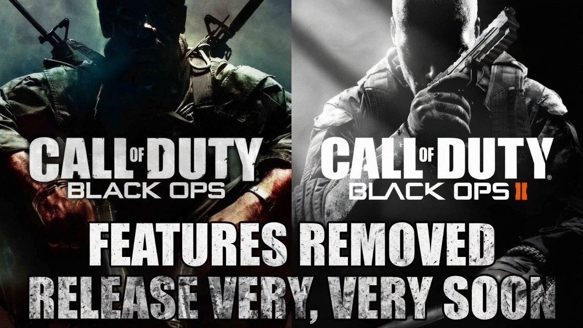 xPhaNToM_LioNx's tweet photo. BLACK OPS 1 &amp; BLACK OPS 2 PORTS RELEASE "VERY, VERY SOON"! NO WAGERS, LEAGUE PLAY, OR THEATER MODE!
https://t.co/aWoMJG9mMM https://t.co/rXJtxdyXrc
