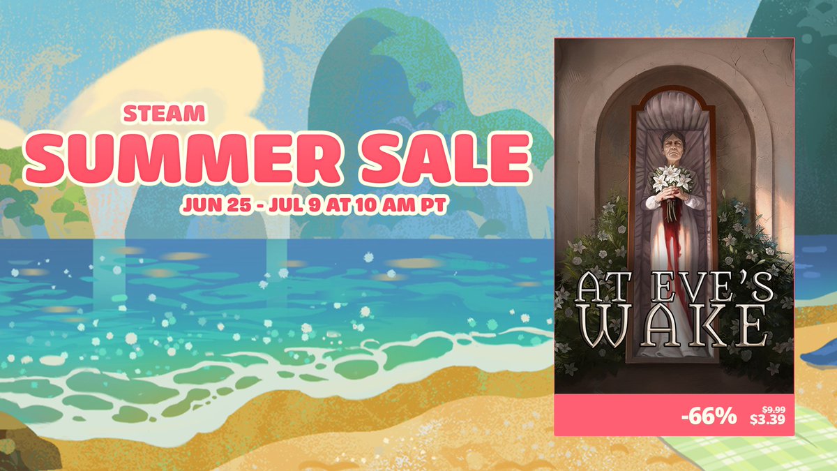 EvesWake's tweet photo. Last 2 days #SteamSummerSale!

Get this #lovecraftian #horror #story and clear the world from a family you never knew.

Can you break free or will you serve the Patron?

⭐️66% off https://t.co/mq4kDtI3RR

#indiedev #IndieGameDev #indiegame #indiegames #indiehorror #Steam #Summer https://t.co/KnJHFirQ1H