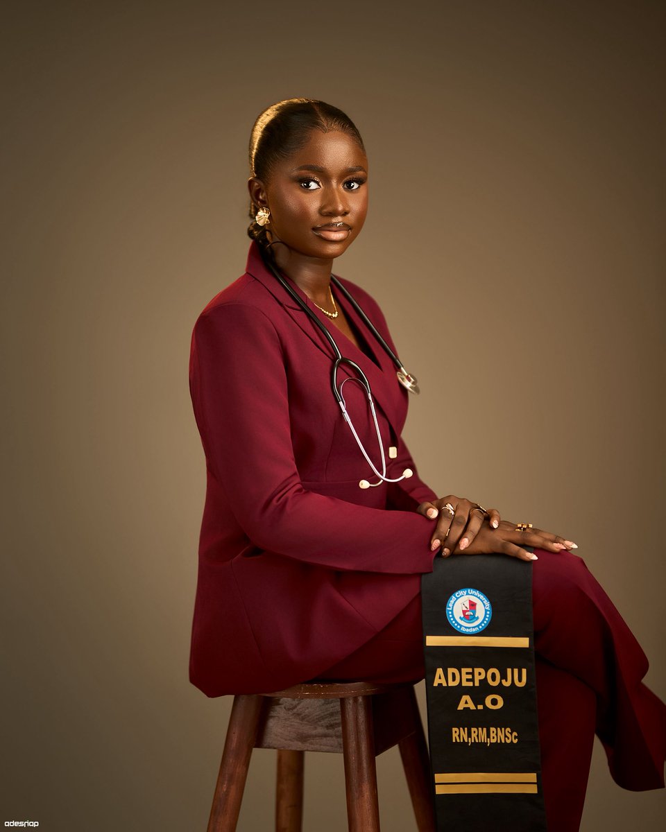 __adedolapo_'s tweet photo. Today, I got inducted officially into the Nursing and Midwifery council of Nigeria and I couldn’t be happier 💃🏻🥹❤️
Thank you Jesus 🥰
#nursing #nursinginduction #nmcn https://t.co/6oGgBOGXYH