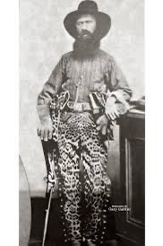 HomericFuturist's tweet photo. Captain Samuel Richardson, Texas, 1861. K.G.C. leader, filibuster and Confederate Officer 

The King of Aura with his jaguar pants and holsters https://t.co/Gwu50Eya6j