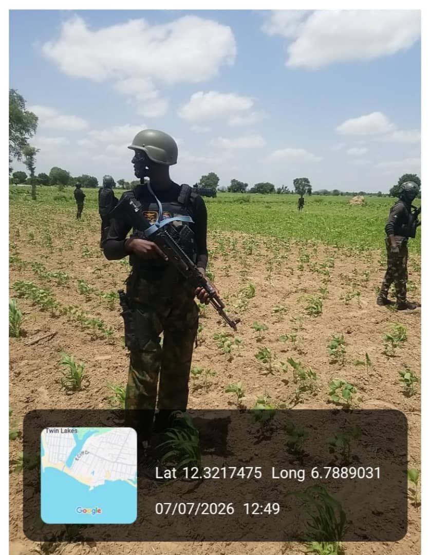 DanKatsina50's tweet photo. GOOD NEWS: Today, troops of Operation FANSAN YAMMA have recorded major operational gains across Zamfara and Katsina States, foiling multiple terrorist attacks, neutralising a notorious terrorist commander, recovering AK-47 rifles, ammunition and motorcycles and disrupting a large-scale assault through coordinated ground and air operations.

In Kaura Namoda, troops repelled attacks on communities, eliminated the notorious terrorist commander Alhaji Tukur, and forced terrorists to abandon another planned attack. In Katsina, troops also recovered weapons after engaging fleeing terrorists.

In a major boost to ongoing operations, the Nigerian Air Force reportedly intercepted and struck a convoy of about 300 terrorists on motorcycles advancing towards Gummi, preventing what could have been another deadly attack on civilians.

Kudos to the brave troops of Operation FANSAN YAMMA and the Nigerian Air Force for their courage, professionalism and sacrifice. Sustaining this momentum is critical to dismantling terrorist networks and restoring lasting peace across the North West.