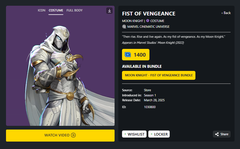Primly_EN's tweet photo. Do people just forget that Moonknight HAS a mummy skin already? https://t.co/WbpY9LkGcR