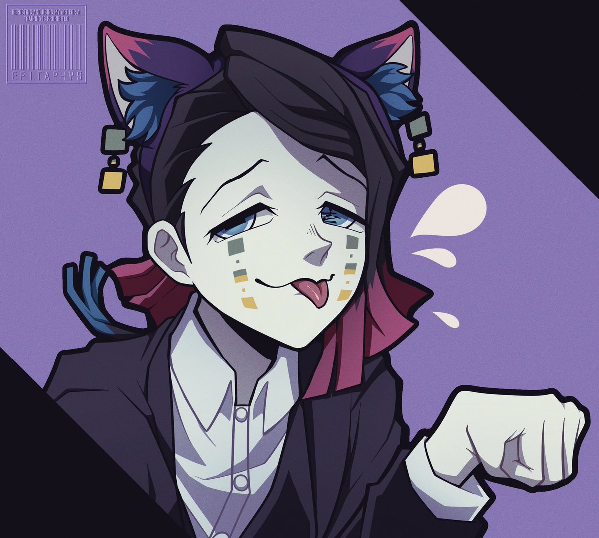 epitaphys's tweet photo. Nya-Mu🐱

#Enmu #Knytwt https://t.co/SFm34ugUDG