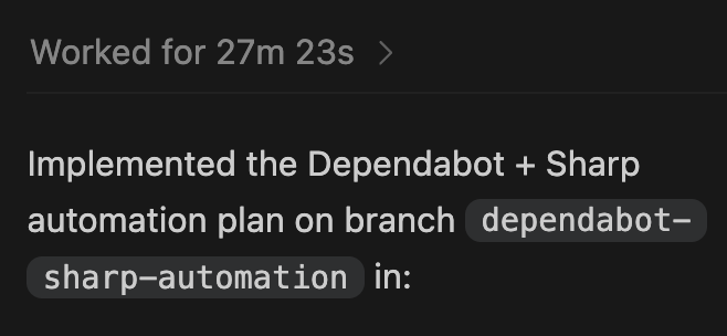 hkaskavalci's tweet photo. Gotta be careful when prompting AI. It asked me to choose a path, I picked the safer one, but didn’t restate the prompt. 27 mins and 200k tokens later, it accidentally executed a completely different pending task.

Low-priority tech debt fixed at @HelloMinifil! 😅 https://t.co/3bVCu7PLuU