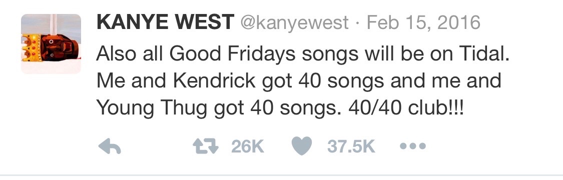 ldoWhatever's tweet photo. 40 songs with kendrick and another 40 songs with young thug that never getting released,  that's like 2 fire albums it's crazy https://t.co/z4q13NPNdB