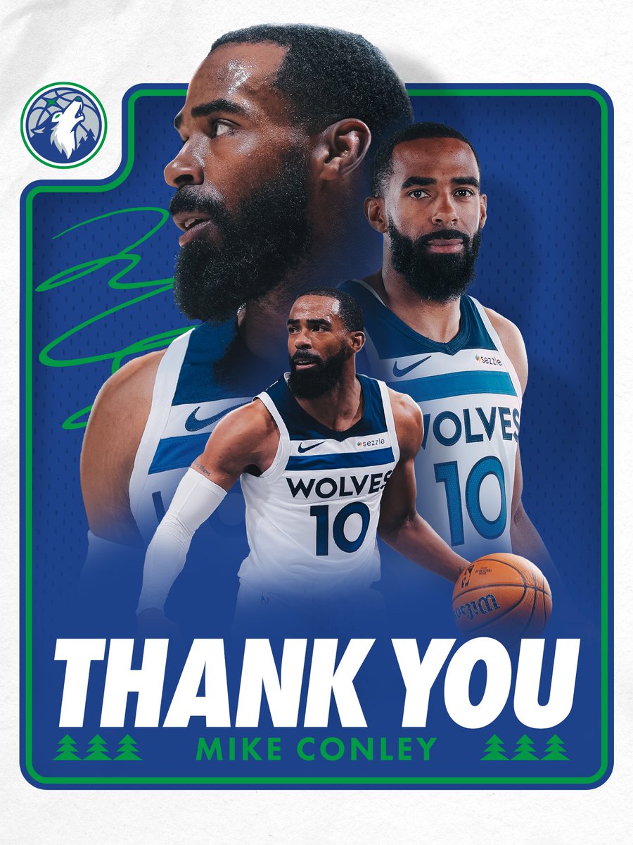 Timberwolves's tweet photo. thank you for everything, Minnesota Mike. 💙 https://t.co/9W8PBkXoU8