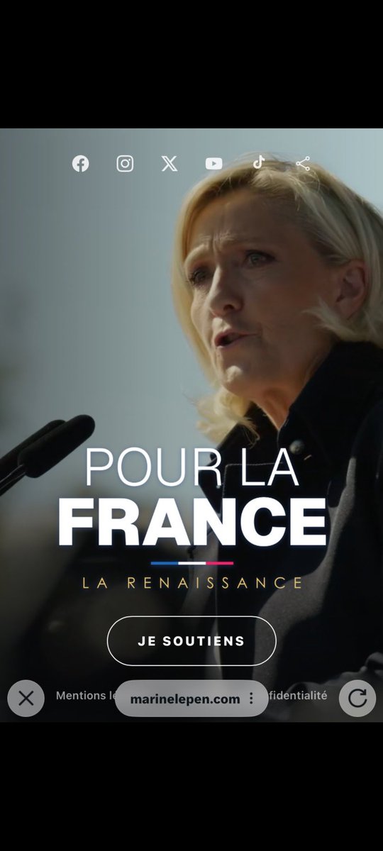 BALZAC2004's tweet photo. 🇲🇫 MARINE LE PEN 🇲🇫 https://t.co/N5nzzAKrsd