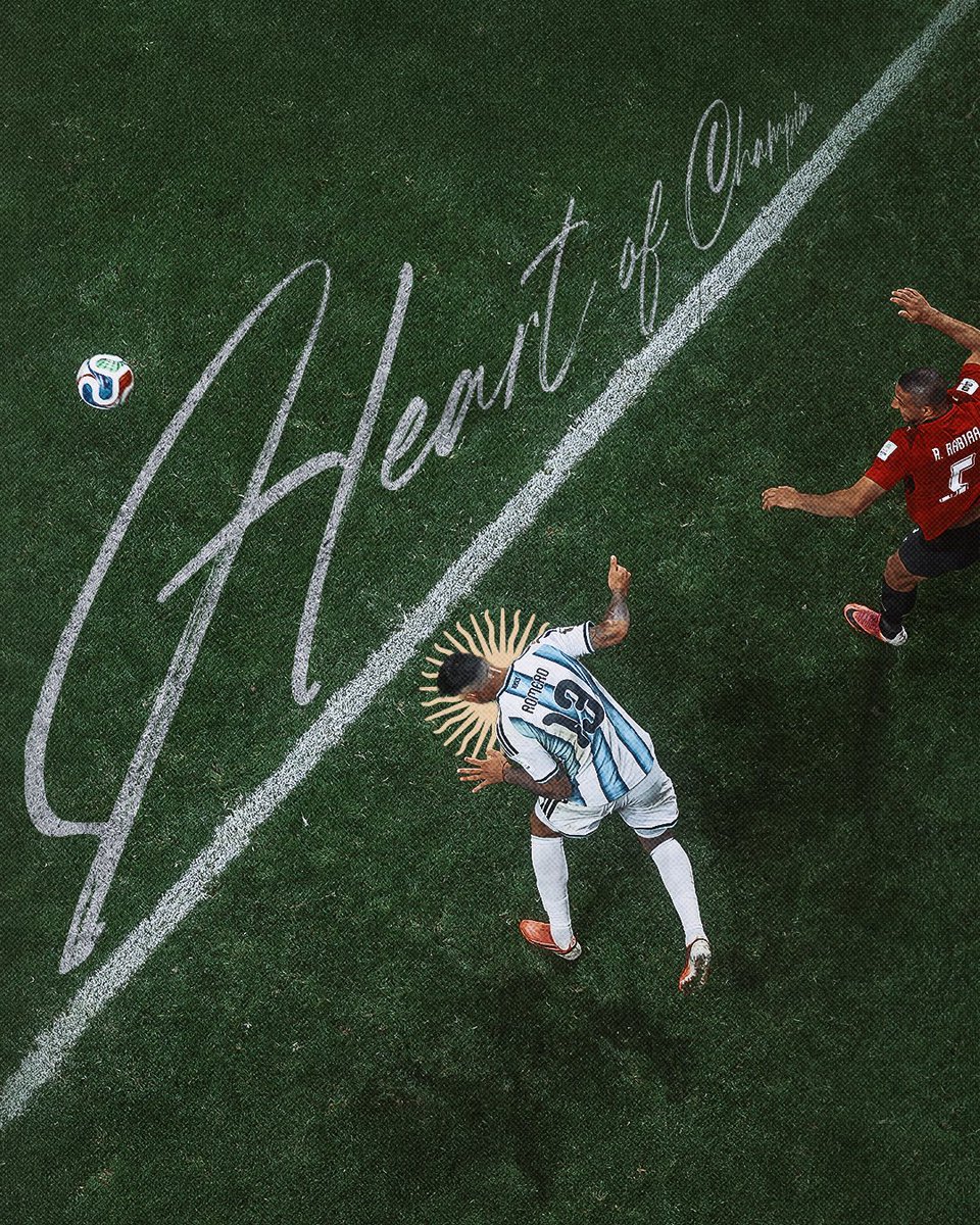 AFASeleccionEN's tweet photo. 𝖶𝗈𝗋𝗅𝖽 𝖢𝗎𝗉 𝟤𝟢𝟤𝟨 - 𝖢𝗁𝖺𝗉𝗍𝖾𝗋 𝖥𝗂𝗏𝖾 | 𝐅𝐢𝐠𝐡𝐭𝐢𝐧𝐠 𝐮𝐧𝐭𝐢𝐥 𝐭𝐡𝐞 𝐞𝐧𝐝, 𝐭𝐡𝐚𝐭’𝐬 𝐰𝐡𝐚𝐭 𝐢𝐭’𝐬 𝐚𝐥𝐥 𝐚𝐛𝐨𝐮𝐭 ❤️‍🔥 https://t.co/gRUXdhkfuv