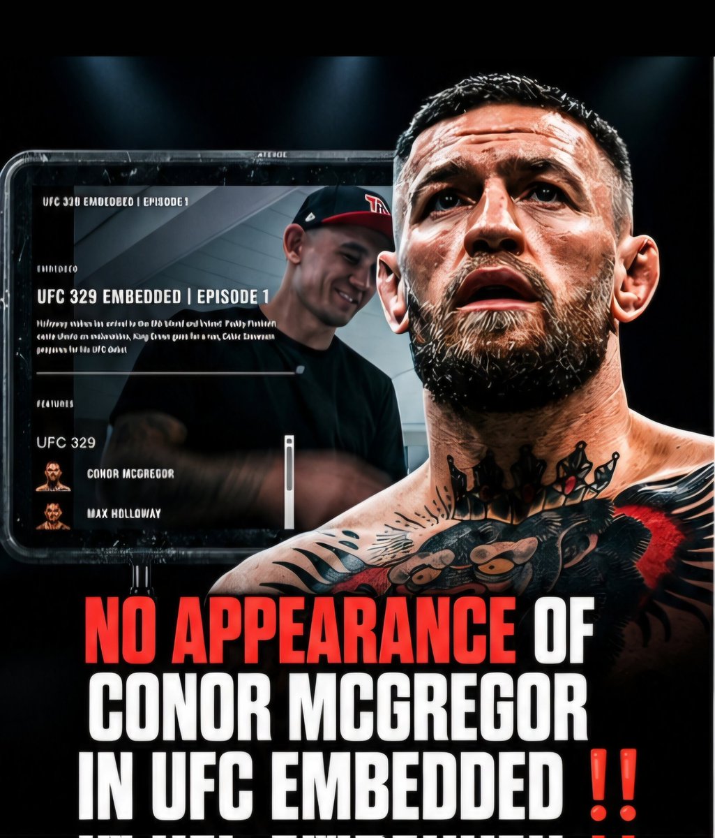 THEMMABUZZX's tweet photo. Do you guys think we see McGregor pull out of the fight!?!?! #UFC329 https://t.co/5RQP2mvEQs