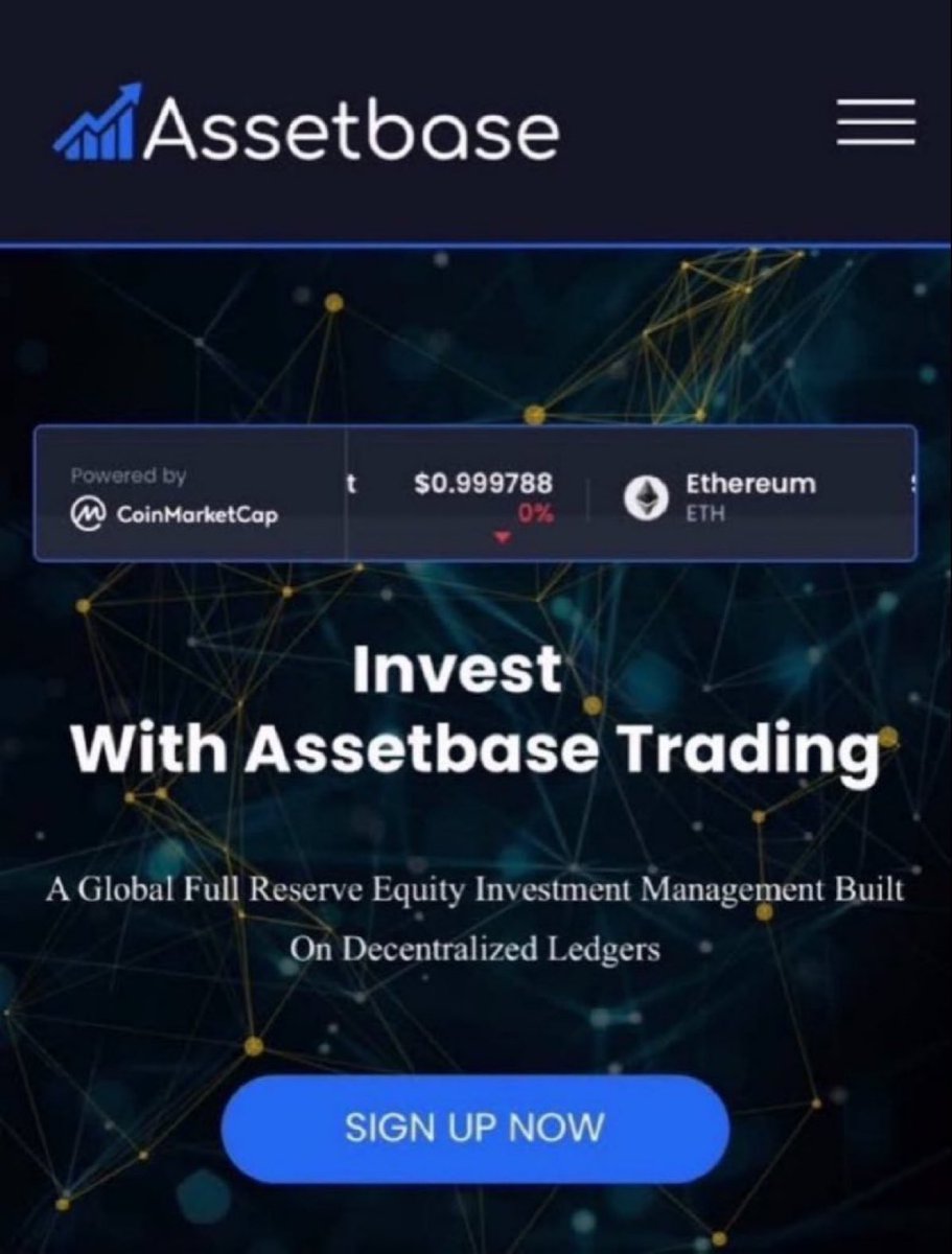 Jewsfrontieres's tweet photo. 🚨 Investment Warning

Promises of guaranteed returns linked to #assetbase should be treated with caution. Research independently and confirm a platform's legitimacy before investing.

📩 Need assistance? DM if you've been affected

#CryptoScam #ScamAlert #BTC
#Scam #ScamAlert https://t.co/XqrRvcdULY
