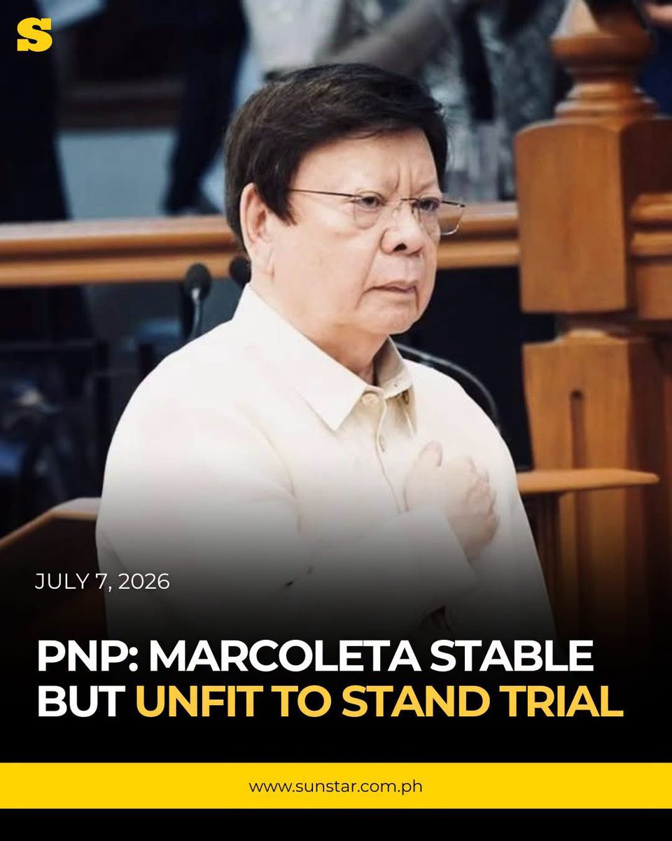 iamJulianMiguel's tweet photo. Anong unfit to stand trial nung isang araw nakikitally rally pa yang mayabang na yan. 

Pero in that case, then he shouldn’t be participating in the impeachment trial too, unfit eh. https://t.co/wP3NTWicAw