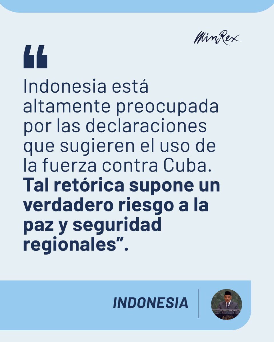 cubavsbloqueo's tweet photo. Continúa el amplio respaldo internacional a #Cuba en las Naciones Unidas, demostrando nuevamente que CUBA NO ESTÁ SOLA ❤️

#CubaNoEsUnaAmenaza https://t.co/h2JHYXzOw2