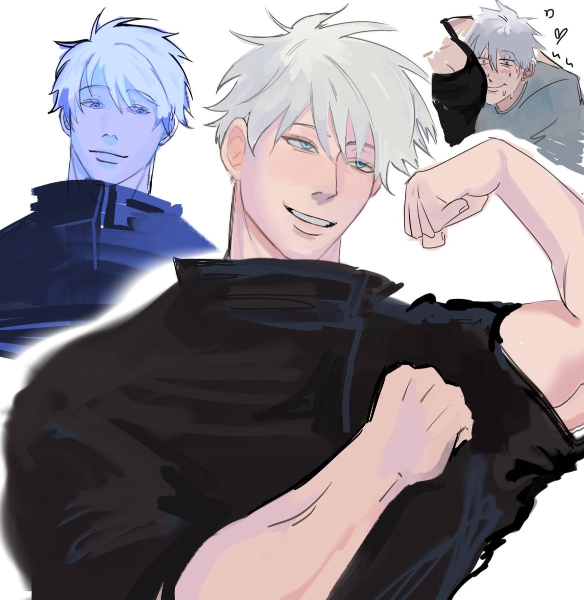 AsminaMal20356's tweet photo. I’m pregnant #gojo #gojosatoru #jjk #jujutsukaisen https://t.co/3OmT8sCMke
