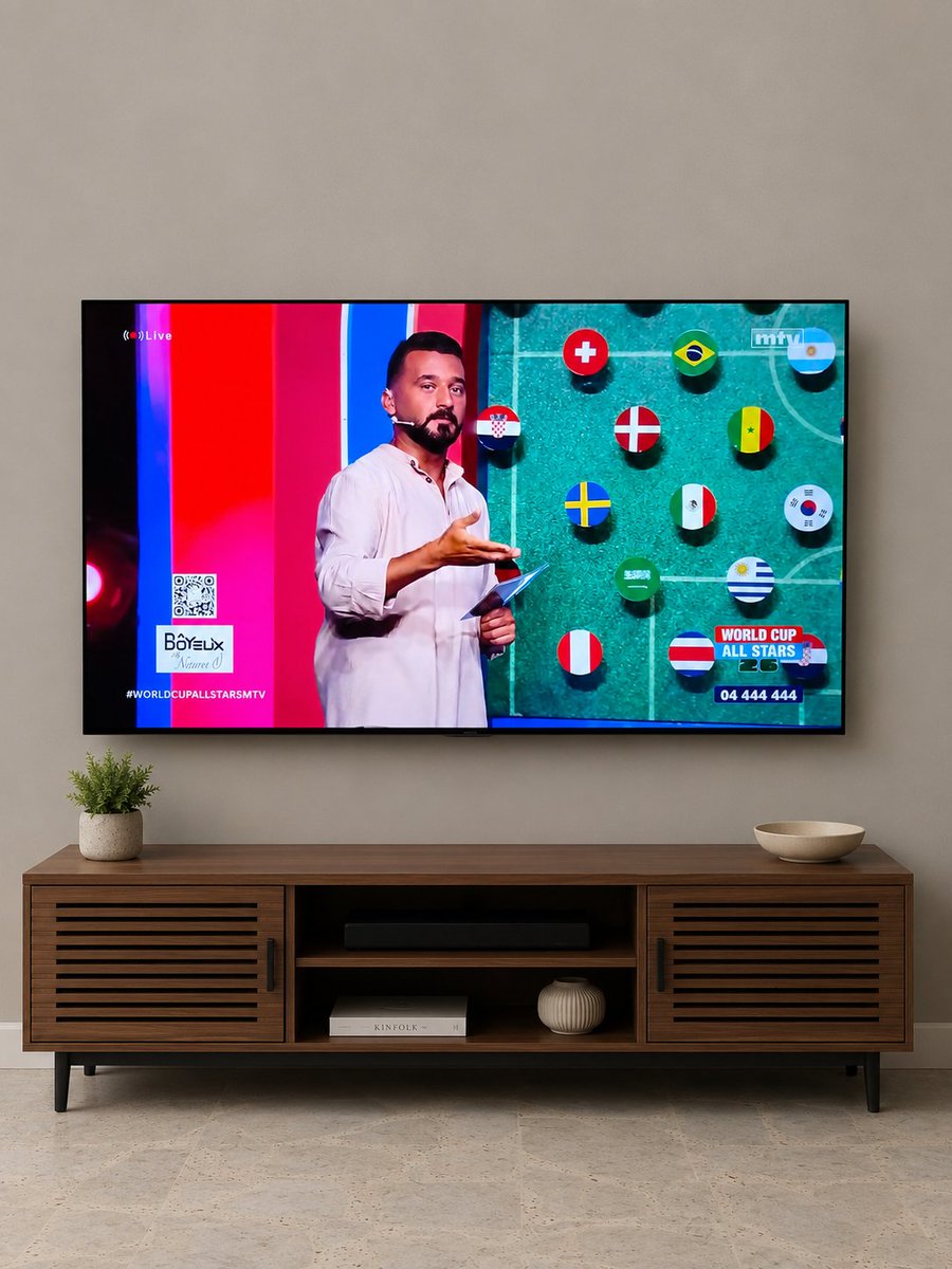 AzizHadchiti's tweet photo. @MTVLebanon
#WorldCupAllStarsMTV https://t.co/kTBg8FbEeH
