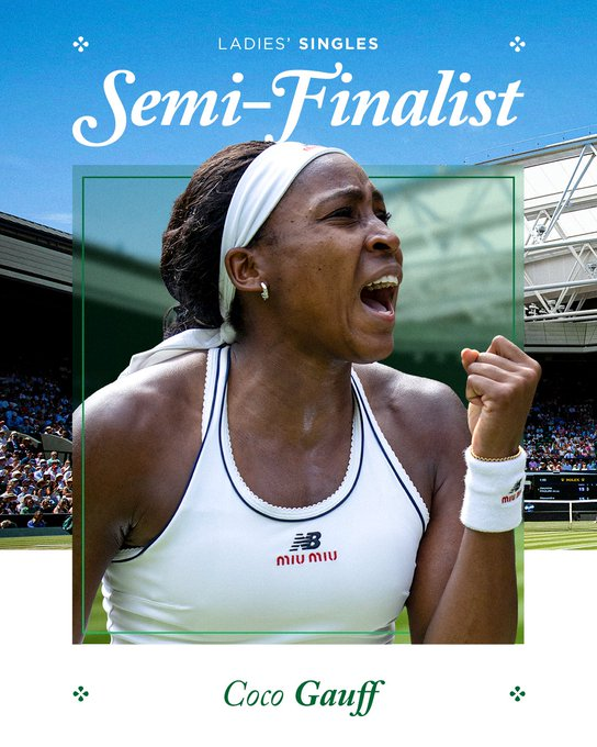MayaSpreadsLove's tweet photo. @Wimbledon This is Pegula's chance. https://t.co/cNByBajGyL
