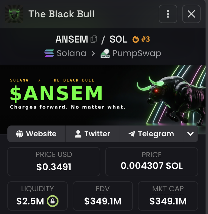 USronaldcarter's tweet photo. I believe $ANSEM will reach $1 BILLION mc by next week

So I'm giving away OVER $5,000 worth of $ANSEM

Drop your $SOL address

Like, RT and must be following https://t.co/cJ8va6YBsU