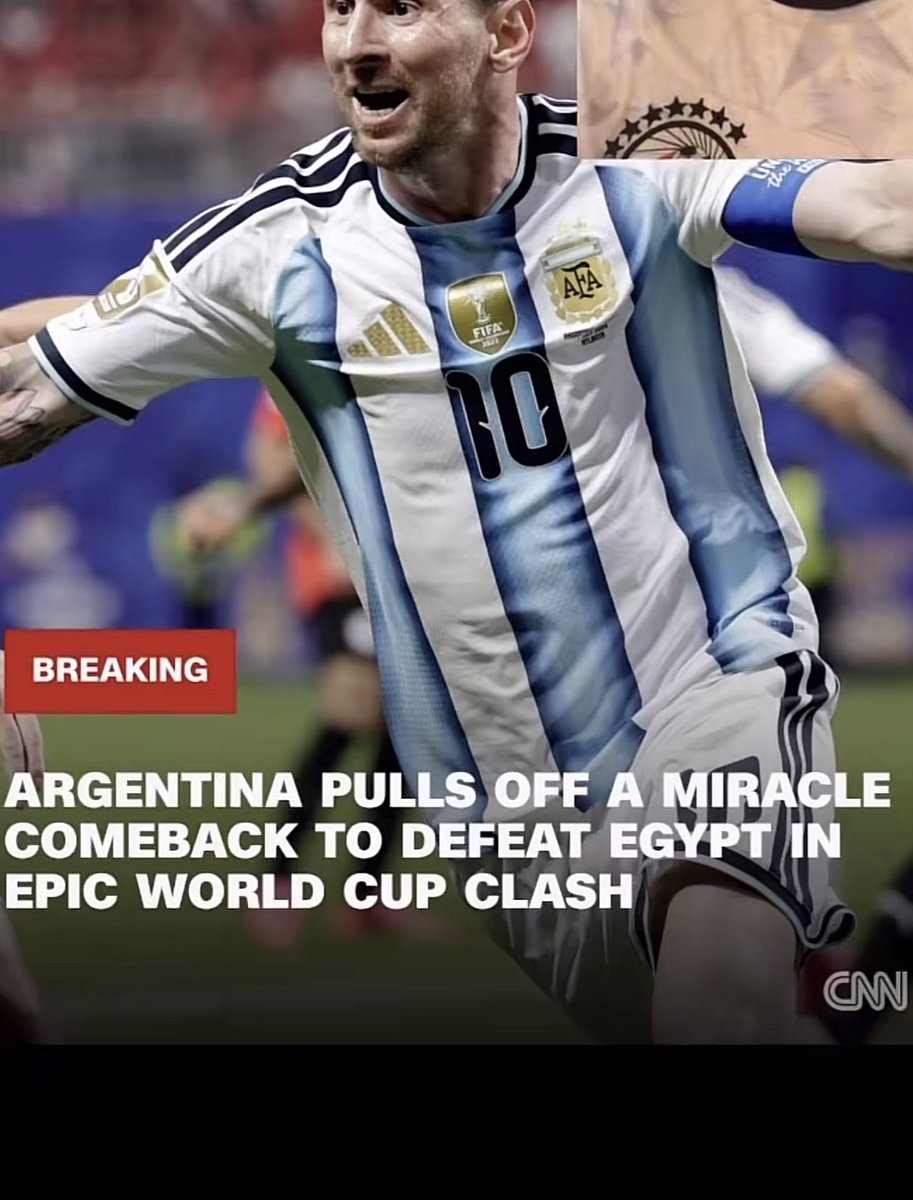 nj_ddd4's tweet photo. @AlArabiyaSports عنوان CNN ؛
الأرجنتين احتاجت معجزه عشان تفوز على مصر 

#كاس_العالم_٢٠٢٦ https://t.co/ysWkYoaFmI