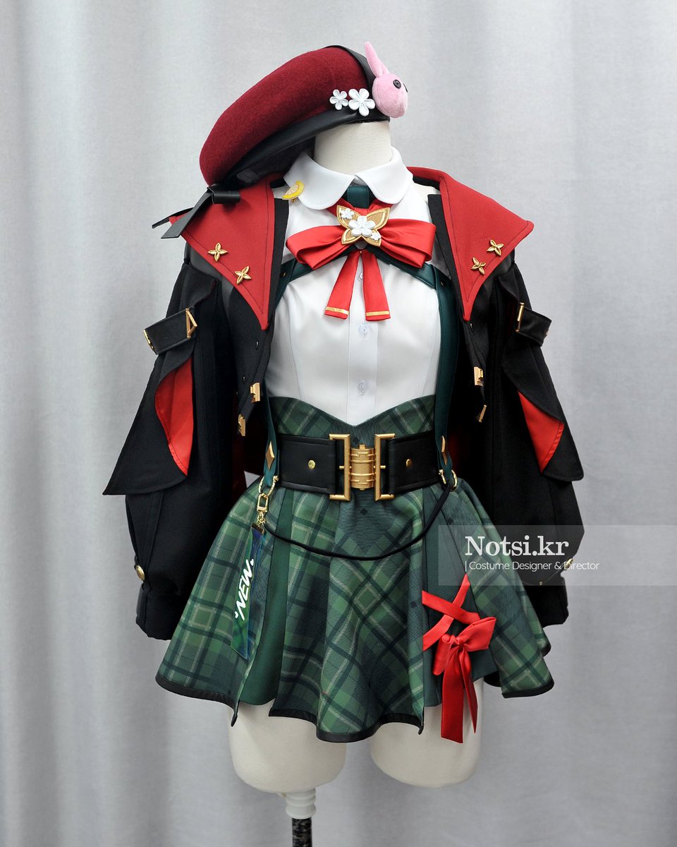 official_notsi's tweet photo. The 'Nyuu' costume from MIRESI: Invisible Future was showcased at Anime Expo 2026.

Updated to match the new character design. Due to a tight schedule, I couldn't photograph the updated costume.

More Works &amp; Business Contact:https://t.co/1d04pVk7ri
#미래시 #MIRESI #AnimeExpo2026 https://t.co/nubk2NRNND