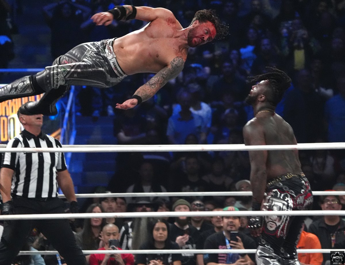 AmberNicoPhoto's tweet photo. Will Ospreay v Swerve Strickland

@WillOspreay @swerveconfident 

#aew #aewforbiddendoor https://t.co/CFXjw2ysOx