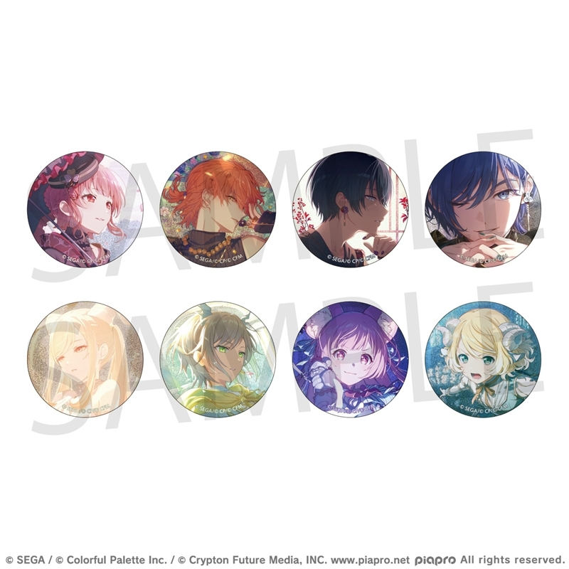 ⭐️絶賛発売中⭐️ 「#プロセカ」グリッター缶バッジ イベント ⭐️絶賛発売中⭐️ 「#プロセカ」グリッター缶バッジ イベント