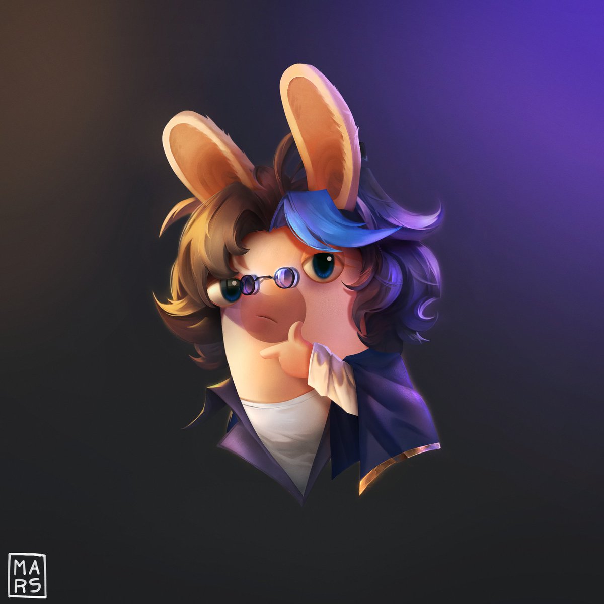 Drew Rabbids Rabbid-sona I drew for fun