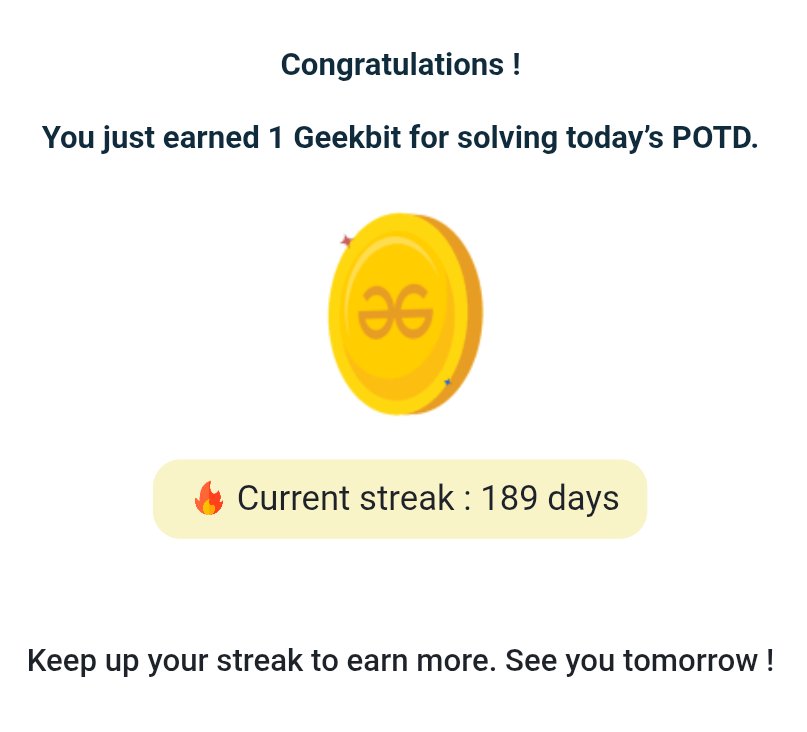 RootMadhav's tweet photo. Day - 189
GeeksforGeeks - POTD
Problem : Towers Reaching Both Stations
#gfg #geekstreak2026 #POTD #365daysofcode #coding #POTDwithGFG https://t.co/GsMnlU4iMB