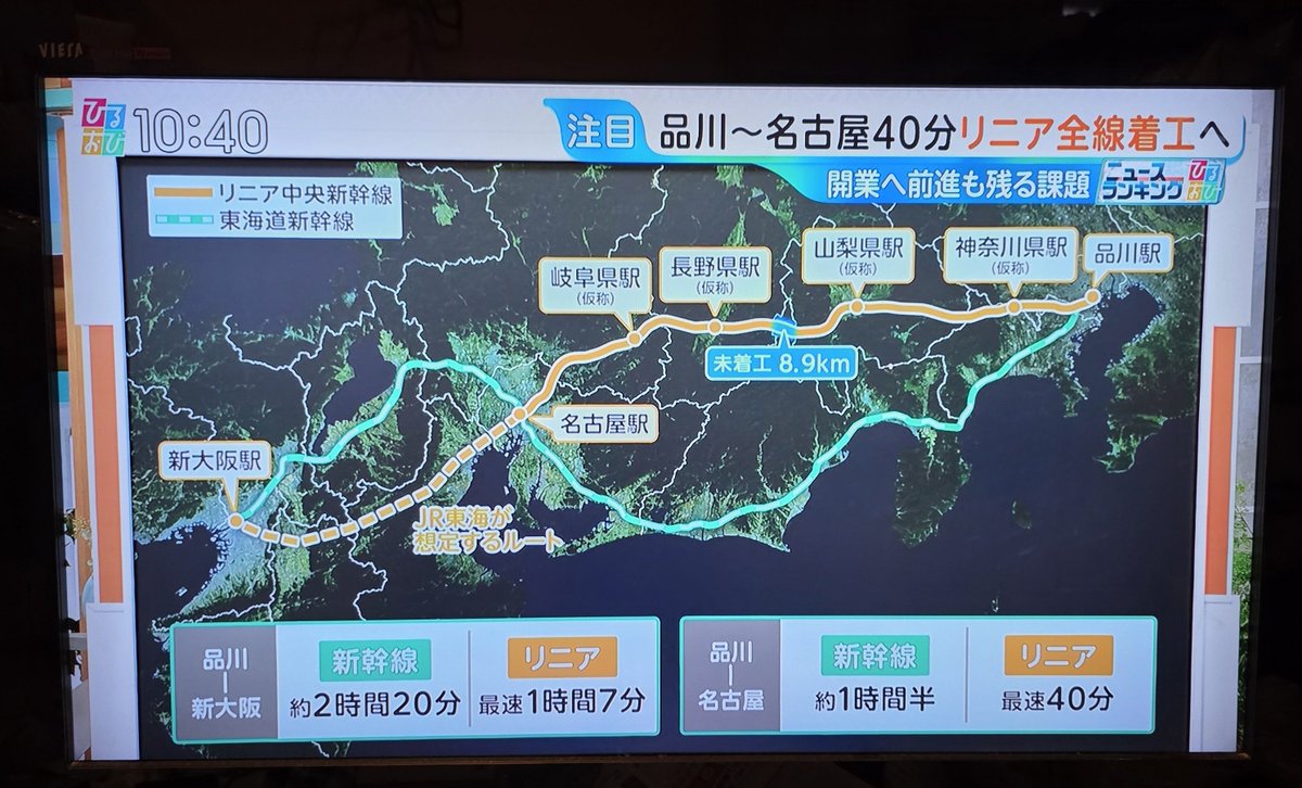 macchibooh's tweet photo. 新大阪まで繋がる頃には生きているのでしょうか https://t.co/sP5tgFGDca