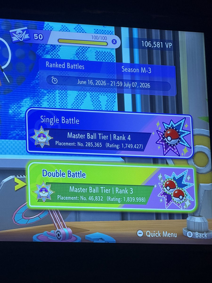 fakejacobwelch's tweet photo. I finally hit master ball 3 🥲 https://t.co/RnCTurkb4c