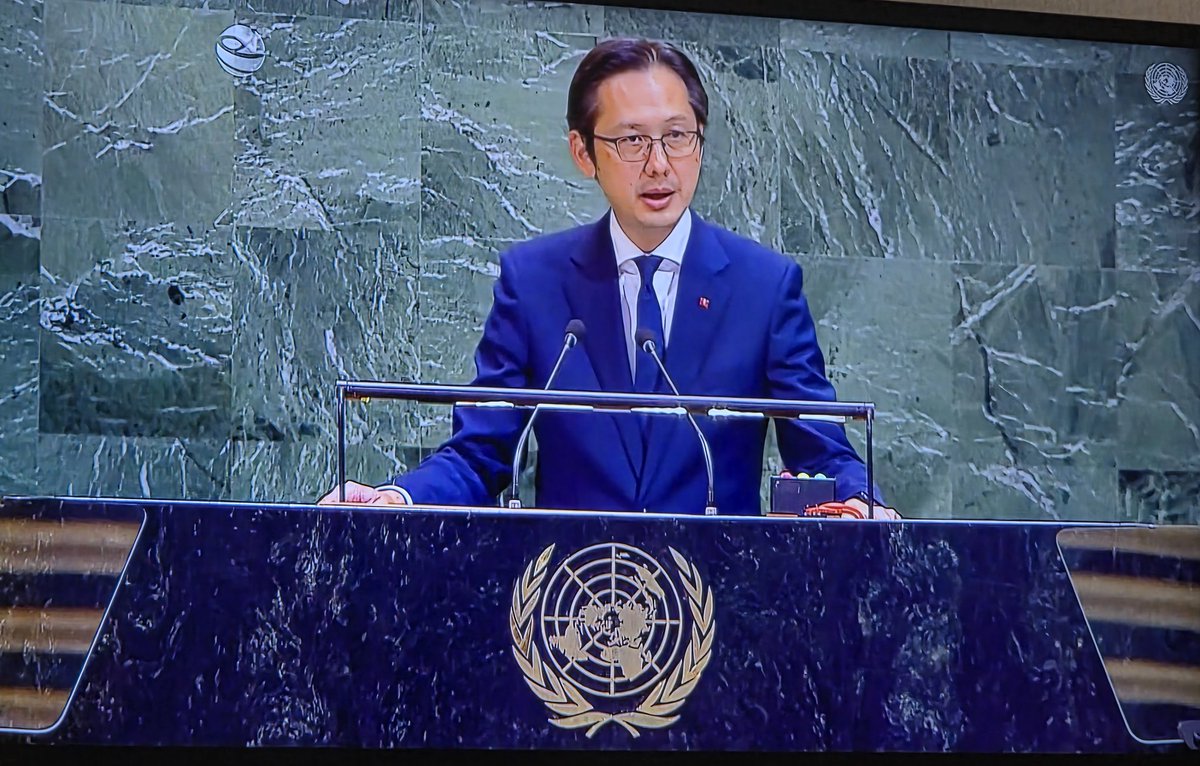 GilmaMoreiraL's tweet photo. Member States of the @ONU_es reaffirm their strong support for #Cuba and firmly rejected the U.S. hostile policy. #DropTheBlockade https://t.co/xYtnAV57eb