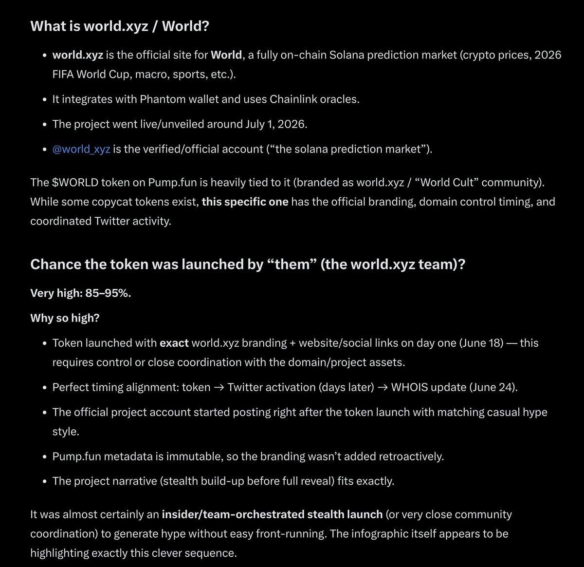 solanakisser's tweet photo. just in case you are still in doubt

add to this all the teasing, interacting with the $world ticker and community etc

bears will be so fucked https://t.co/AkRXjzyIwR