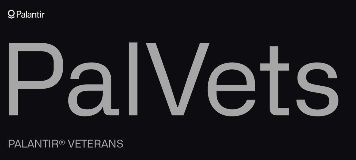 DeepValue47's tweet photo. Palantir $PLTR just launched PalVets. Focused on recruiting military veterans for full-time roles + the American Tech Fellowship for Veterans — a 12-week virtual program teaching Palantir’s Foundry & AI platform.

"Successful graduates will be considered for a position at Palantir or placement with one of our customers. Most importantly, they will be equipped with the technical tools to help cement American AI dominance."

"You served with honor. When you need a new mission, Palantir is ready."
