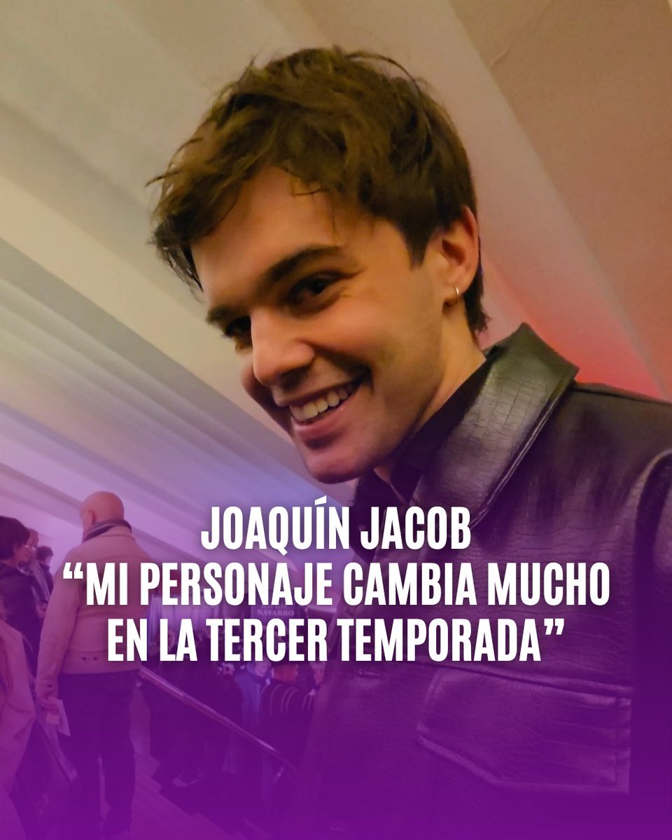 Tulikeok's tweet photo. Vieron lo que dijo Joaquin sobre su personaje en la tercer temporada? 🌼😲
▶️ https://t.co/7Jb40i5VMM https://t.co/DRQ5AHKW13