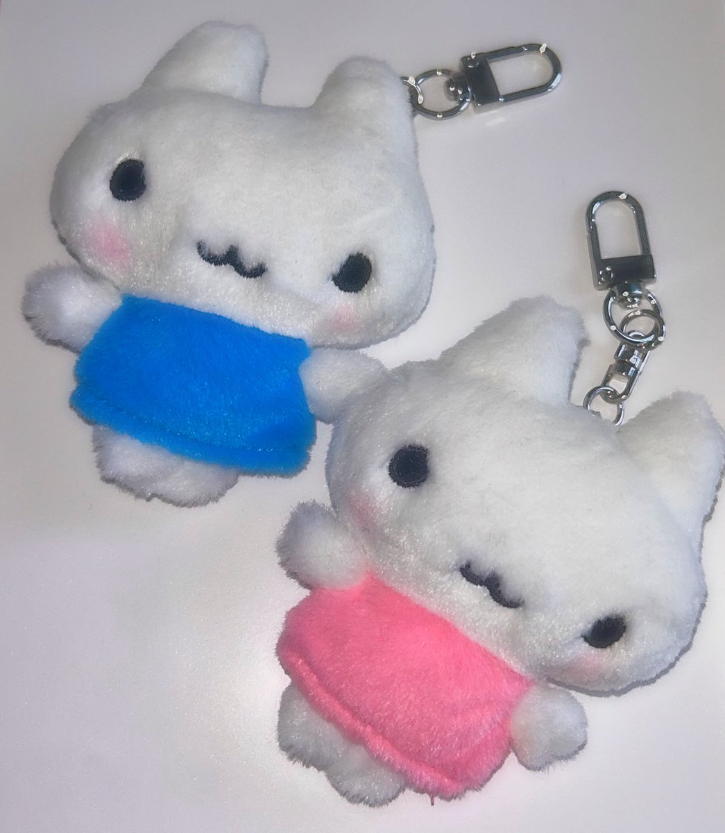 NEWやむねこぬい おひろめ】 やむねこちゃんのNEWぬいぐるみ(🩵🩷) が