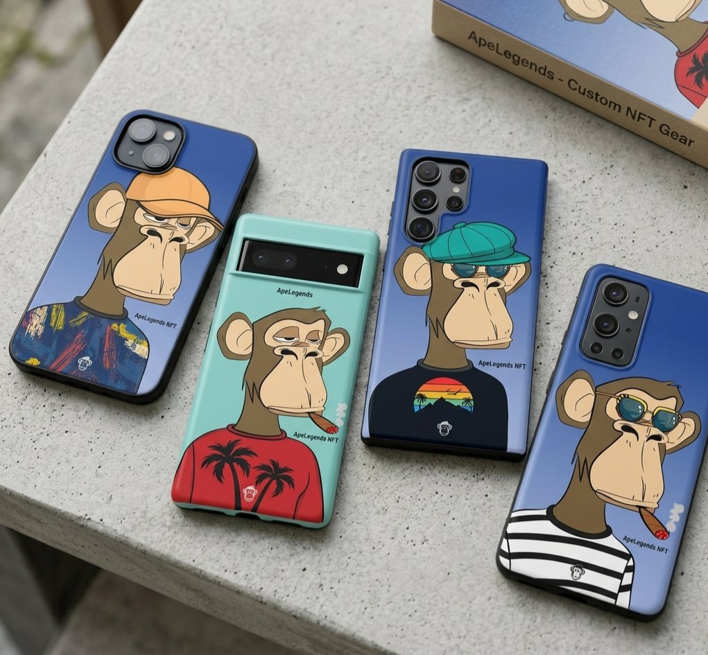 ApeLagends's tweet photo. @CozomoMedici Hi @CozomoMedici Ape Legends is limited For early supporters, I'm offering a Founder Bundle of 20–50 Ape Legends NFTs.

20 NFTs: 2 WETH
50 NFTs: 5 WETH

The collection is on Polygon, and holders also get access to our custom Ape Legends mobile phone cover utility. https://t.co/rMqKPQ9Ul1