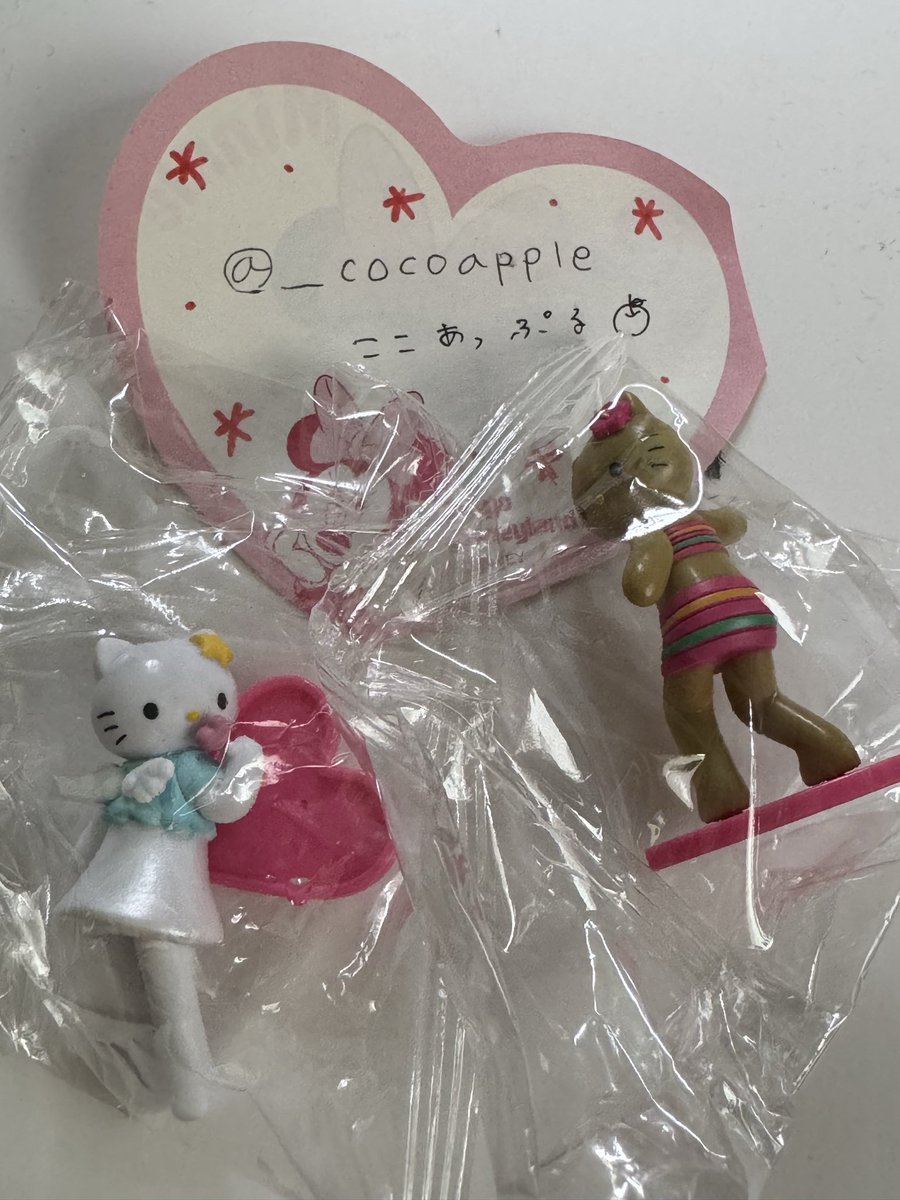 __cocoapple's tweet photo. ハロー キティ
スタイルアップフィギュアコレクション

《譲》エンジェル、サーファー

《求》カリスマGAL  ×２

郵送での交換 希望です。
よろしくお願いいたします。 https://t.co/FQUXzFkUTS