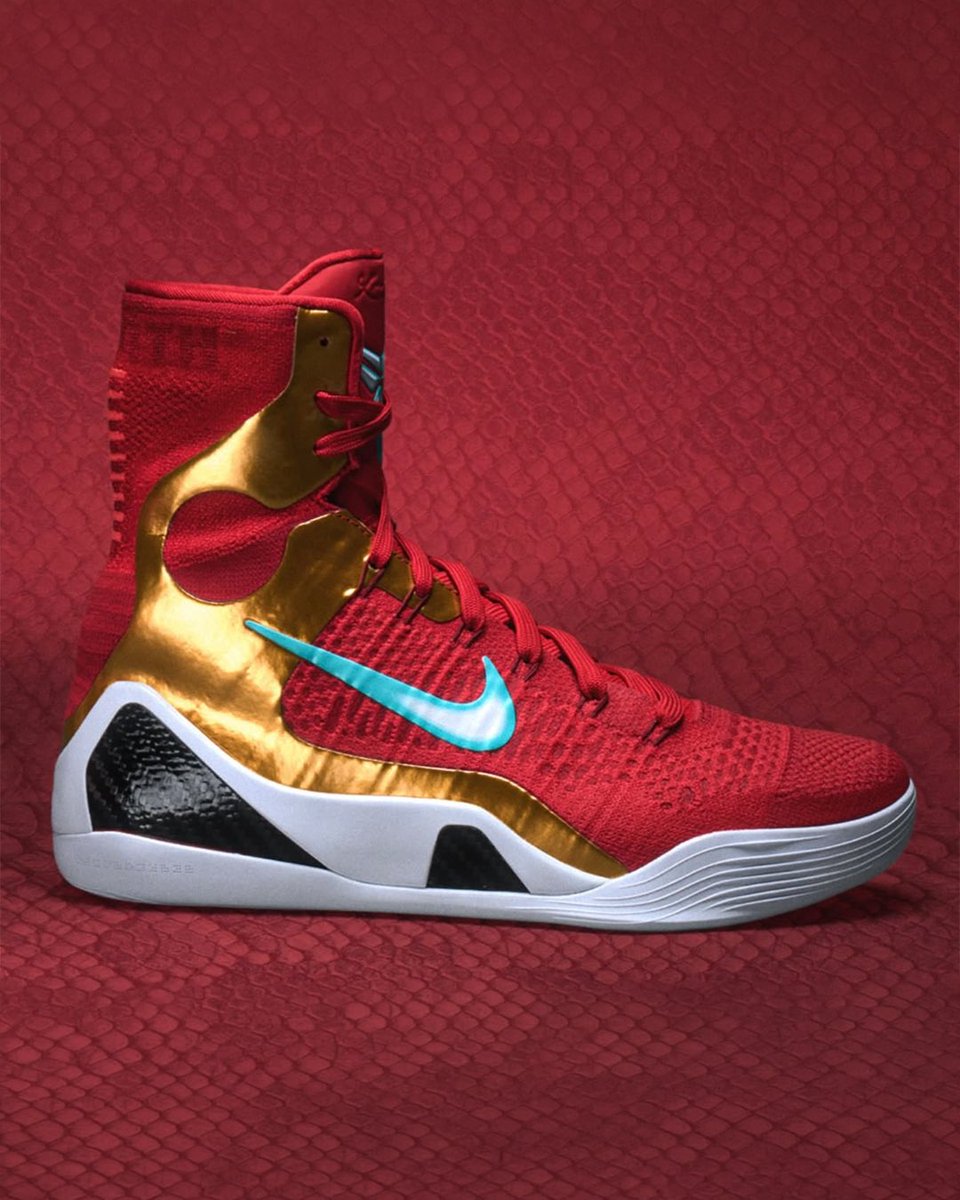 nicekicks's tweet photo. FIRST LOOK 👀

Nike Kobe 9 Elite High “Iron Man” 🚀 https://t.co/tGmM3Y8BHk