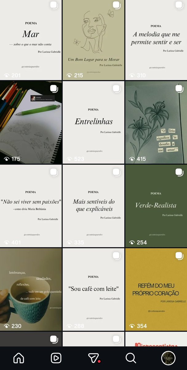 lgabrielleb2's tweet photo. Vamos seguir a minha página de poemas autorais, no instagram? Se chama @conteiasparedes, tbm disponível no substack. 

Seguem prints do visual da página, e os links. (prometo que talvez gostem)

Segue o fio... https://t.co/AN3Yc6kxix